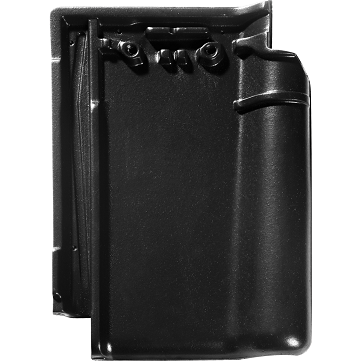 Monier dakpan Postel Orage 20 Antraciet vol donker pak/8st